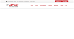 Desktop Screenshot of hotcar.com.br